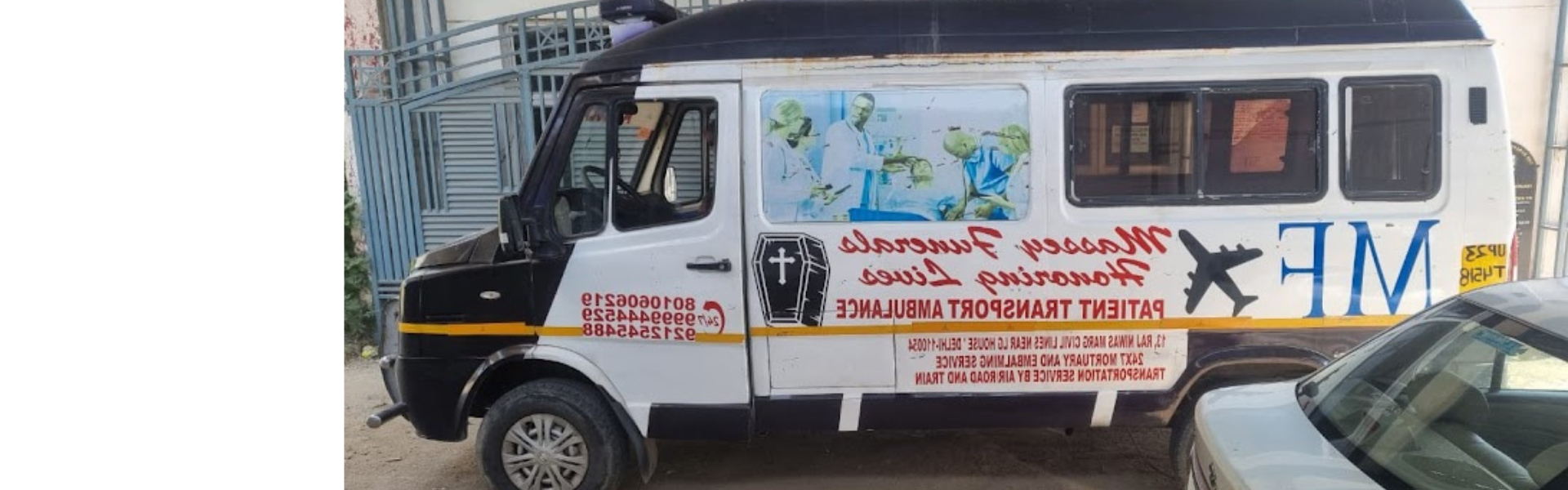 _Mortuary Van Services in Delhi -MFS