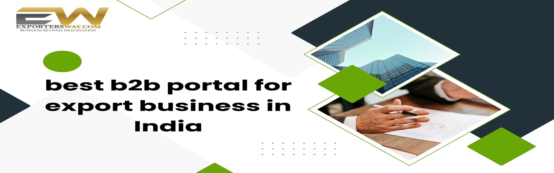 best b2b portal for export business in india