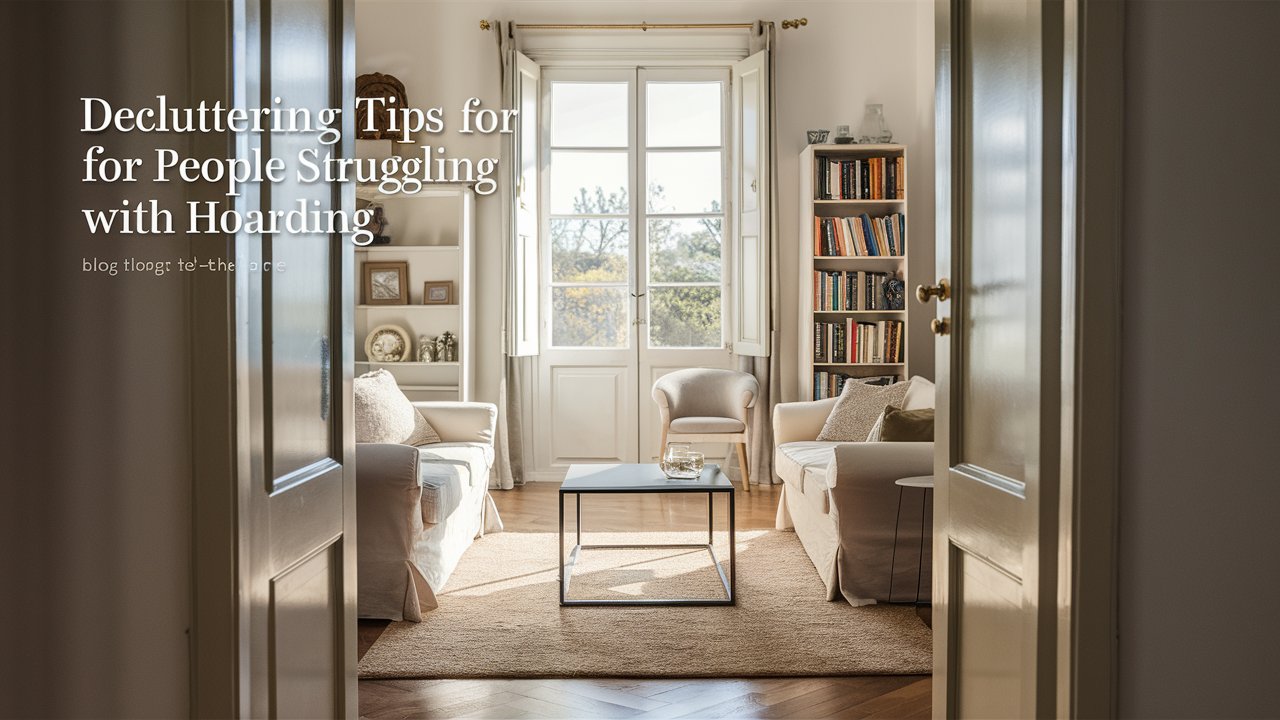 Decluttering Tips for People Struggling with Hoarding