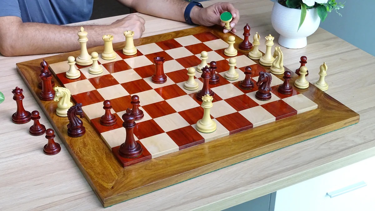 triple weighted chess set 1